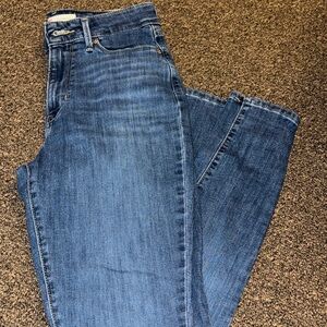 Signature by Levi Strauss High-Rise Skinny Blue Jeans